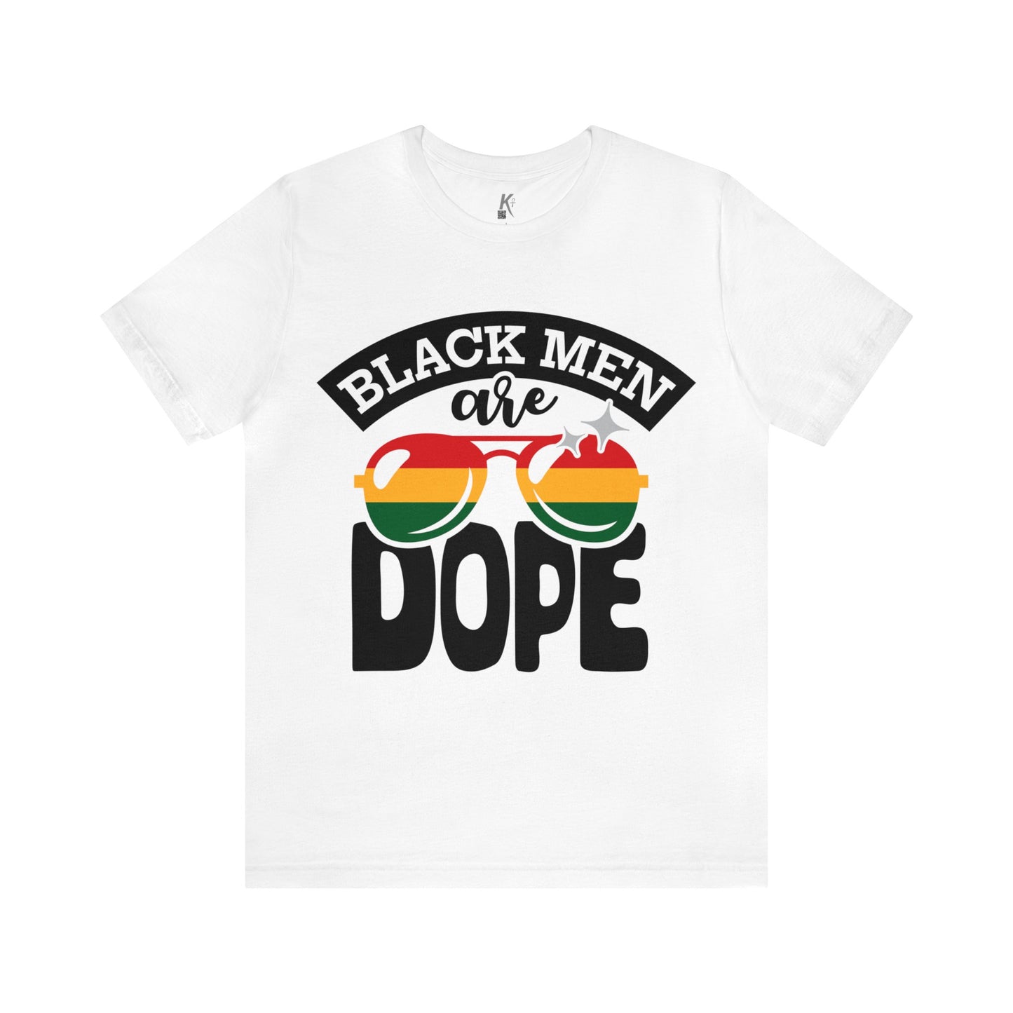 Unisex Jersey Short Sleeve Tee: BLACK MEN ARE DOPE