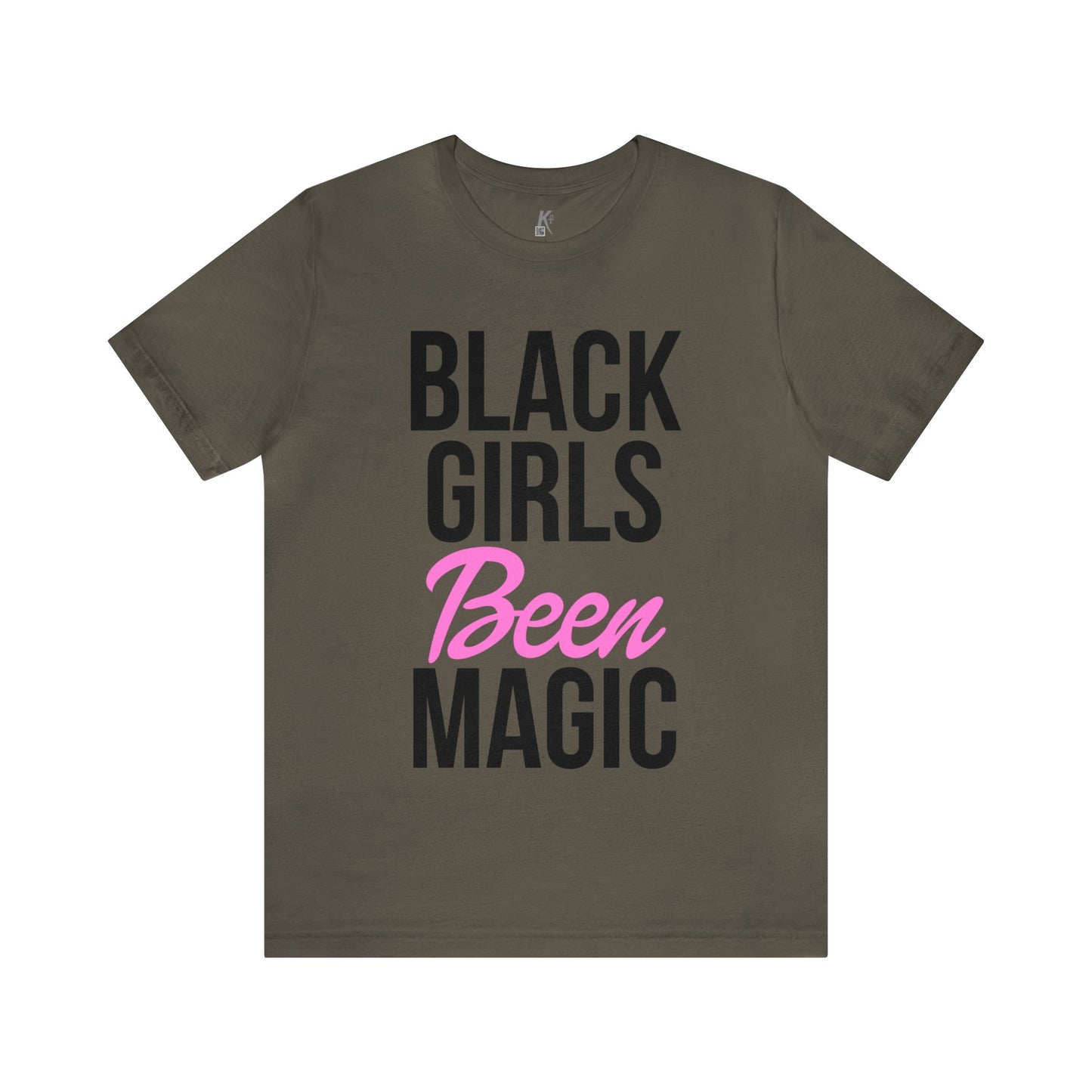 Jersey Short Sleeve Tee: BLACK GIRLS BEEN MAGIC