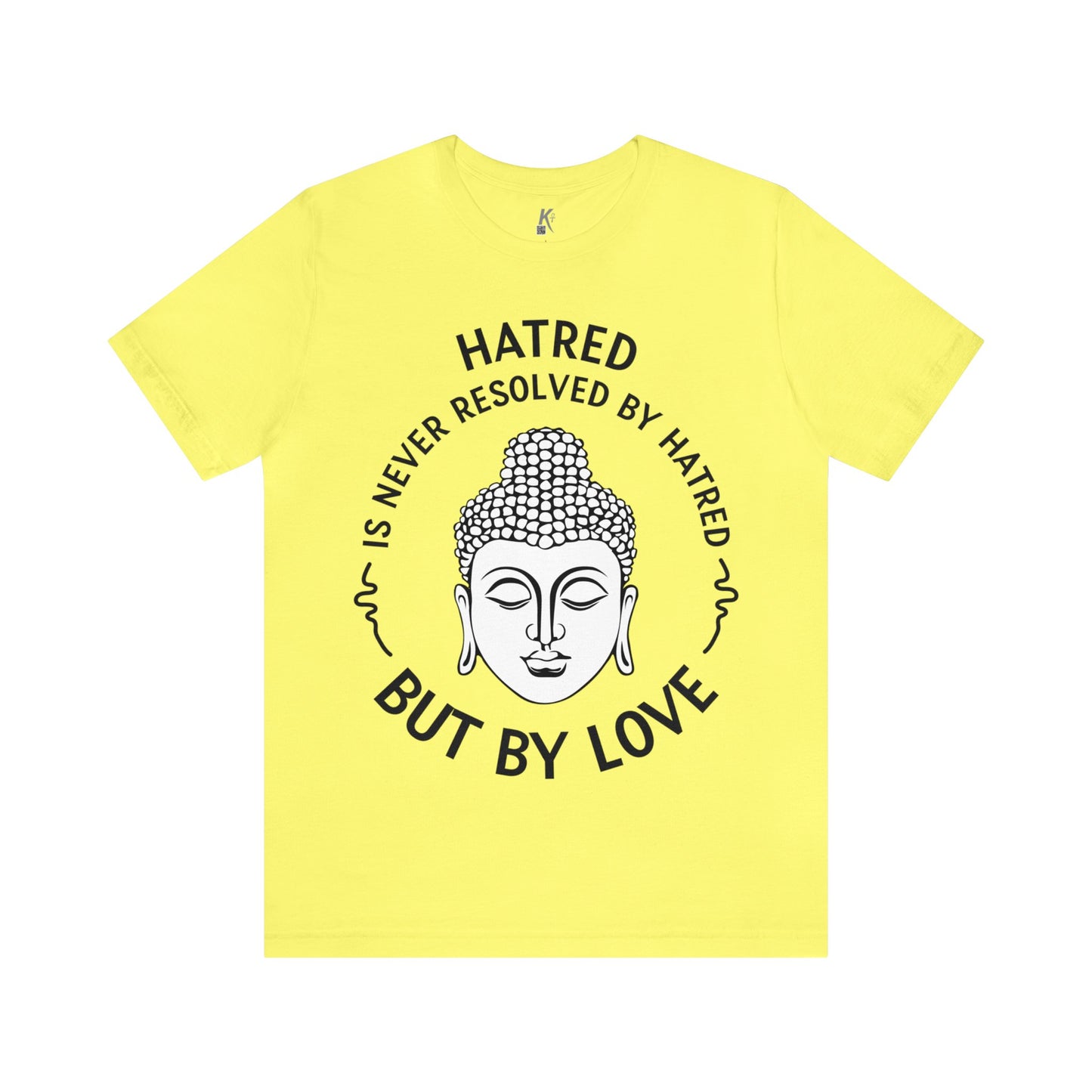 Unisex Jersey Short Sleeve Tee: LOVE OVER HATRED