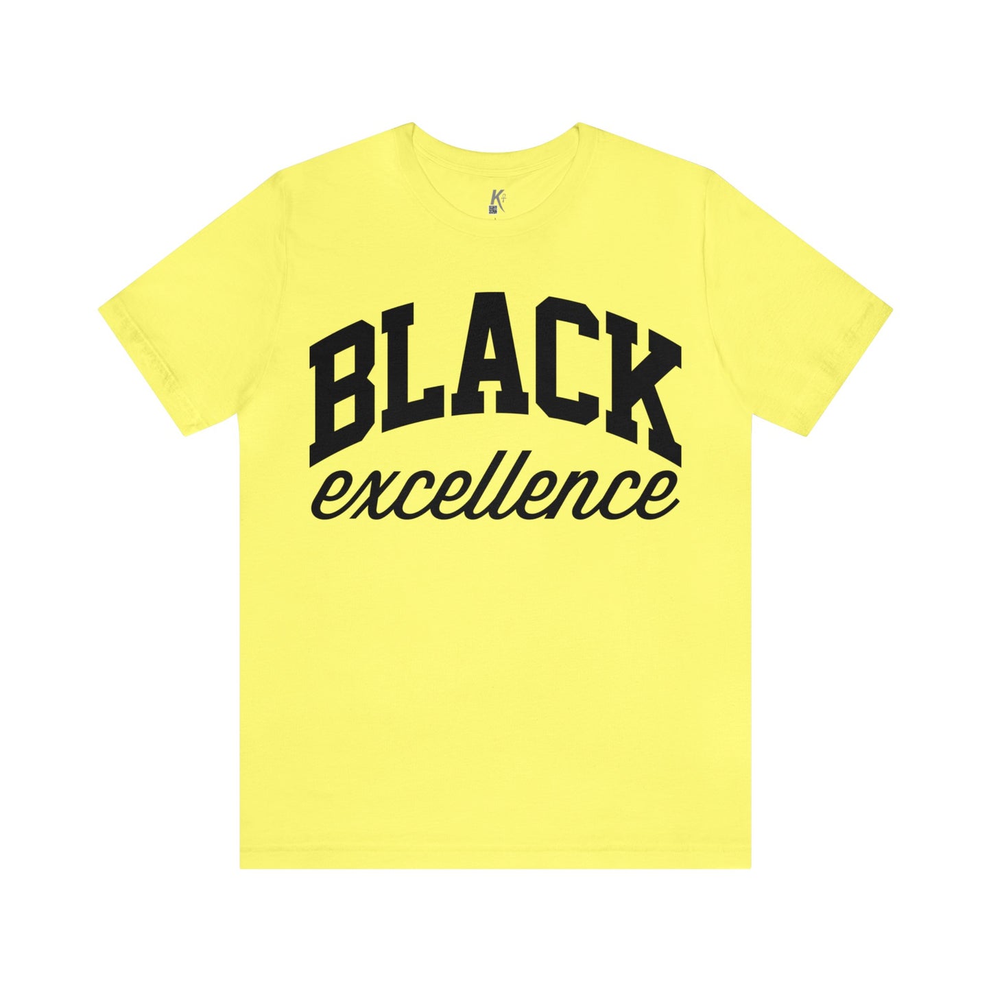 Unisex Jersey Short Sleeve Tee-Black Excellence