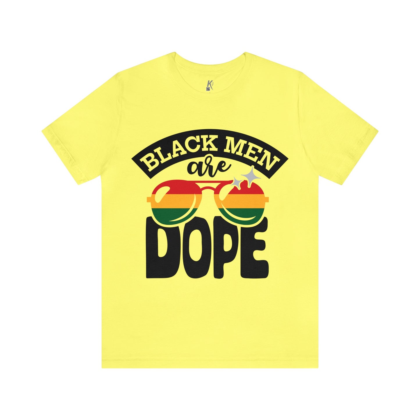 Unisex Jersey Short Sleeve Tee: BLACK MEN ARE DOPE