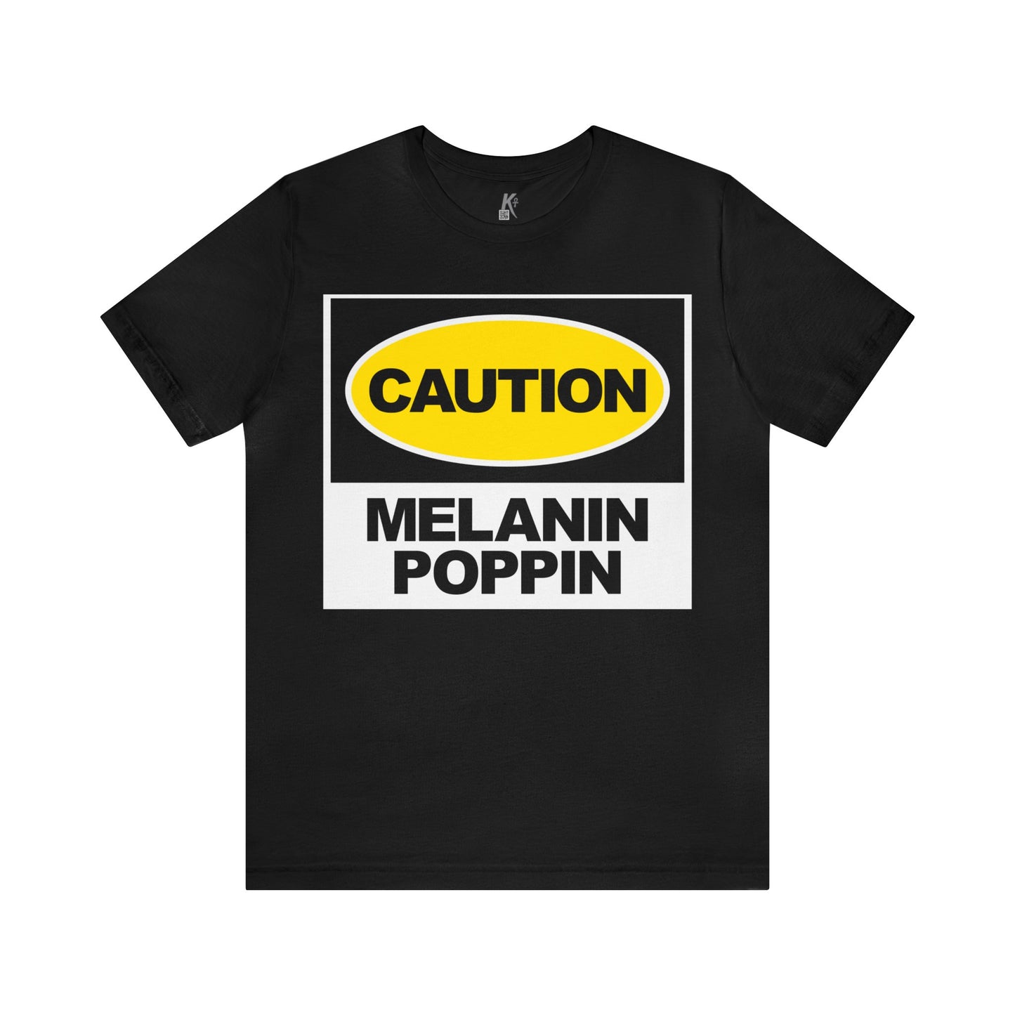 Unisex Jersey Short Sleeve Tee: MELANIN POPPIN