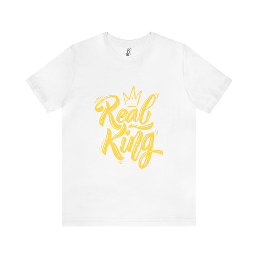 Unisex Jersey Short Sleeve Tee: Real King