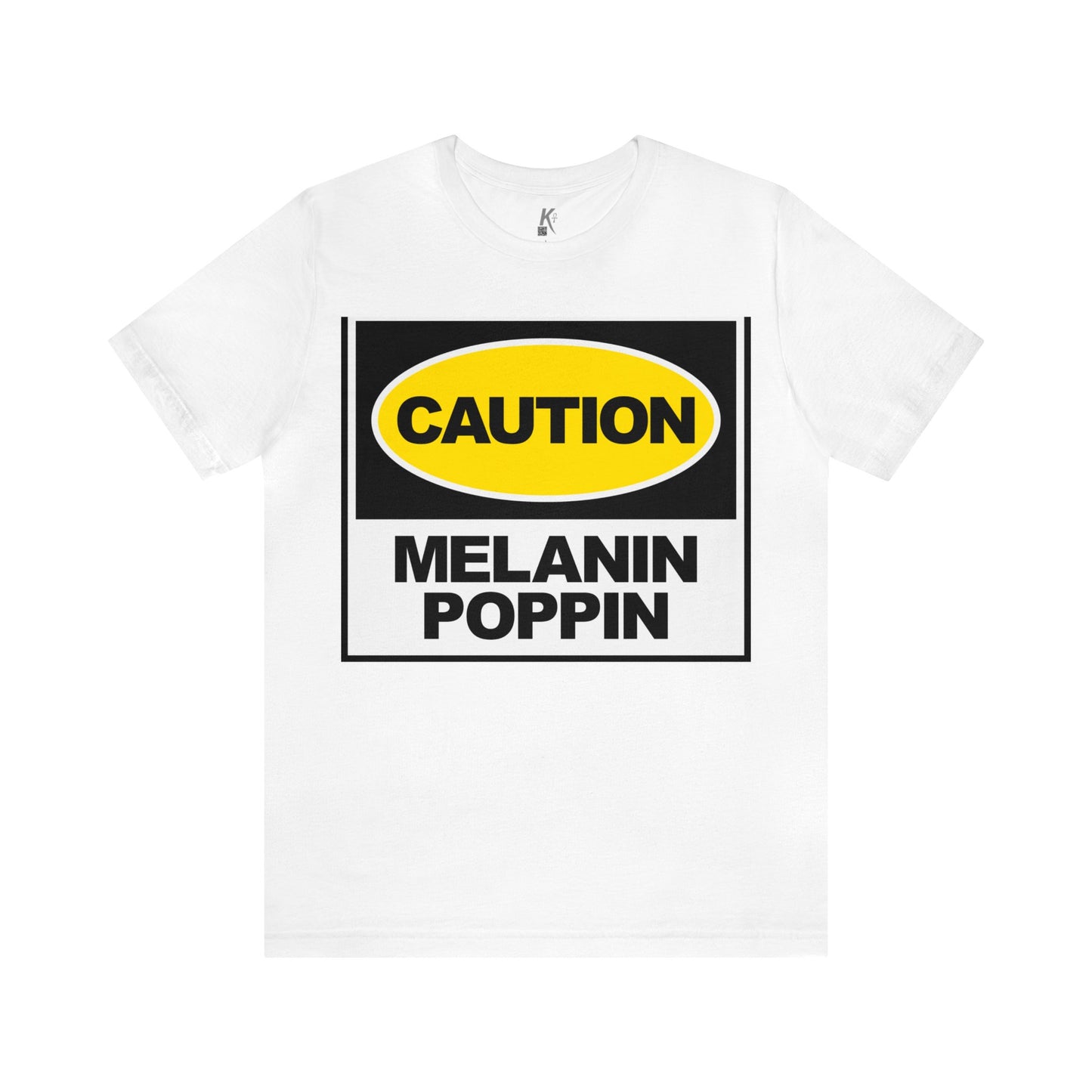 Unisex Jersey Short Sleeve Tee: MELANIN POPPIN