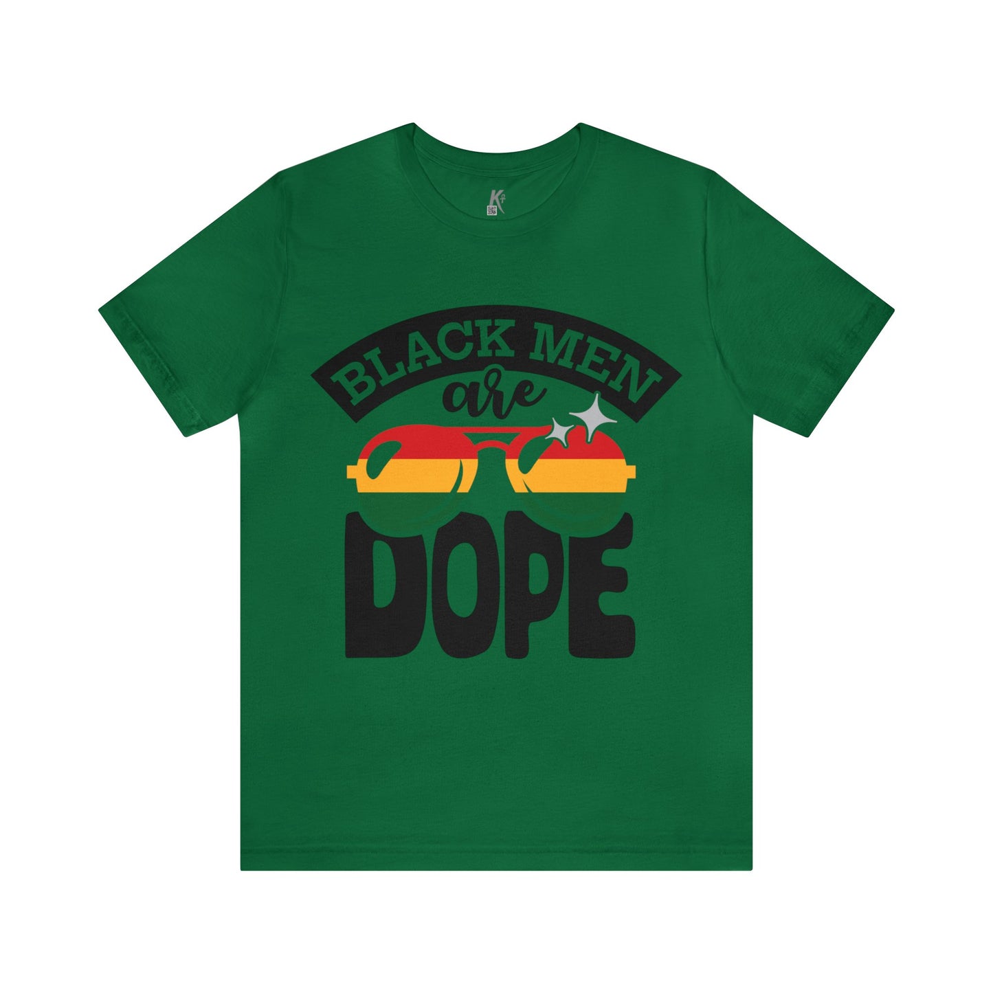 Unisex Jersey Short Sleeve Tee: BLACK MEN ARE DOPE