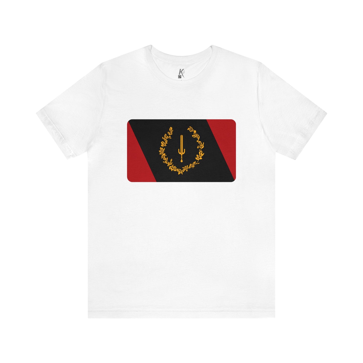 Unisex Jersey Short Sleeve: Black Heritage Flag Tee