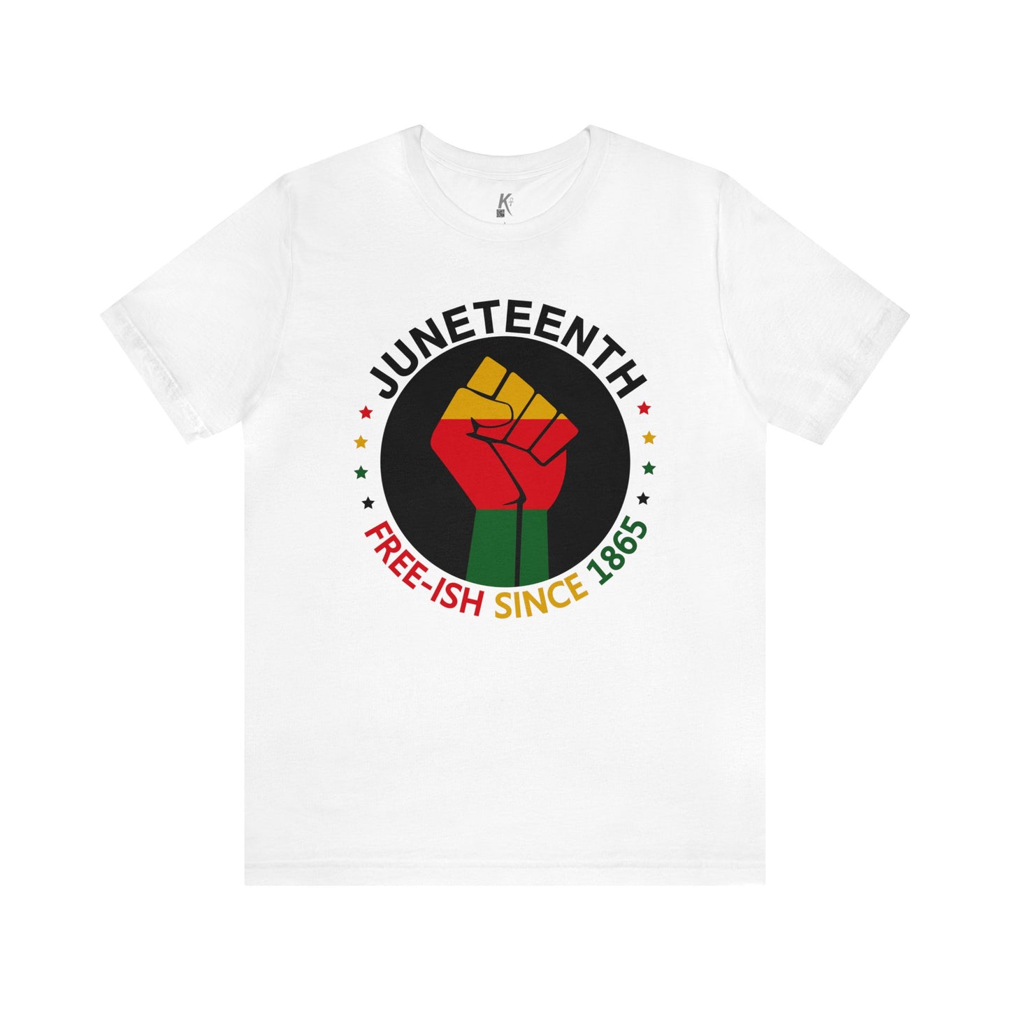 Unisex Jersey Short Sleeve Tee: JUNETEENTH FREE-ISH