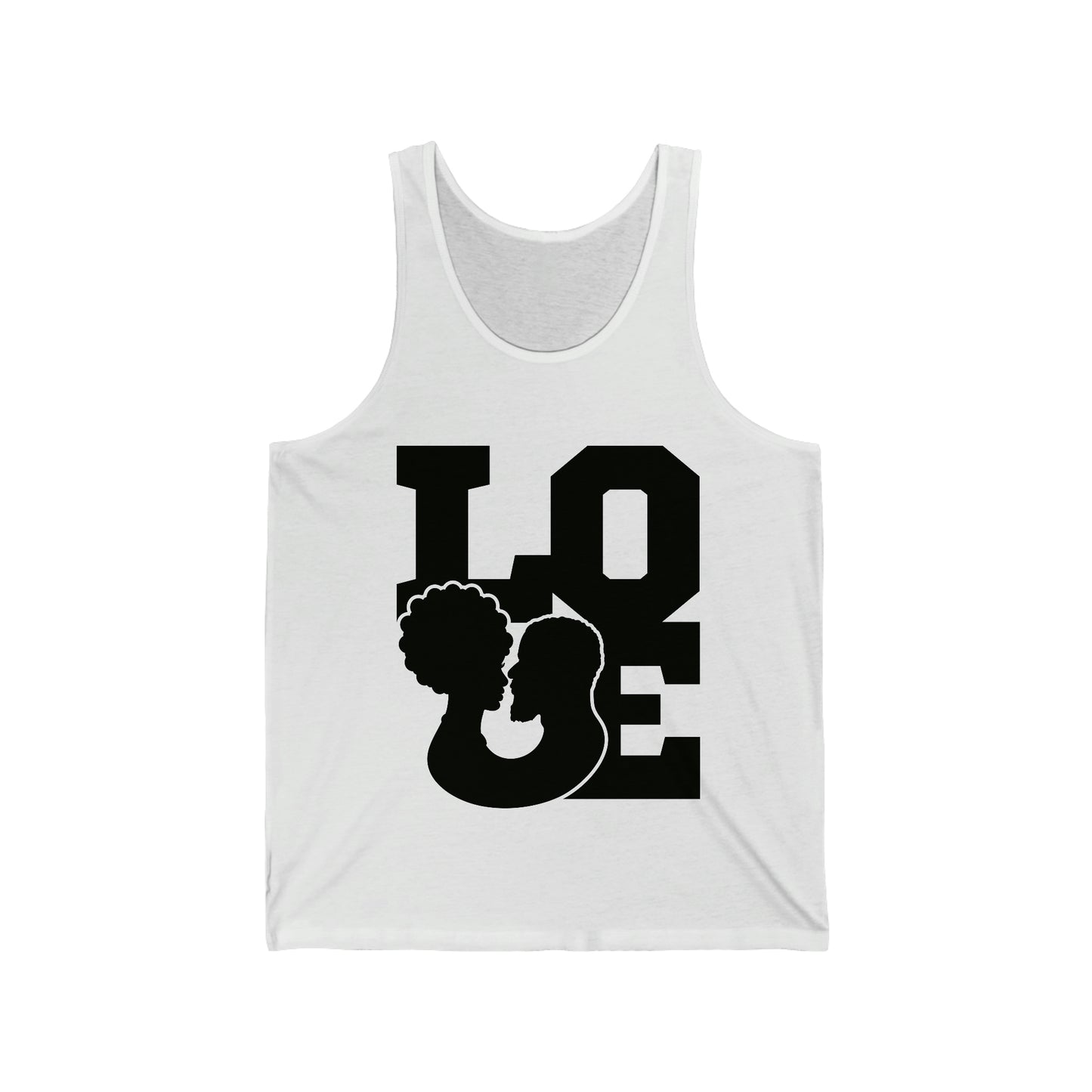 Unisex Jersey Tank: ALL LOVE